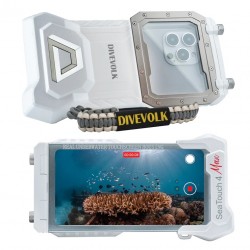 Obudowa podwodna do smartfona DIVEVOLK SeaTouch 4 MAX - Biała