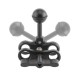 Zacisk motylkowy długi X-Adventurer Standard CLAMP - Czarny